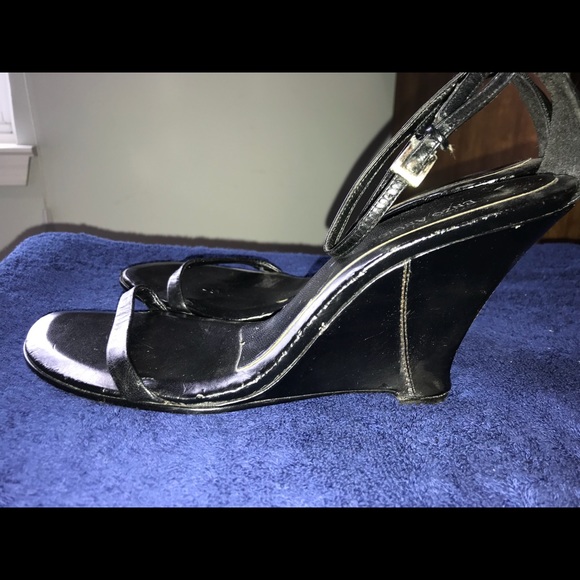 Women’s Black Strappy Sandals - Picture 4 of 5